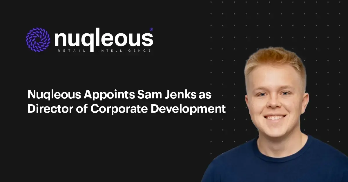 Nuqleous Appoints Sam Jenks as Director of Corporate Development